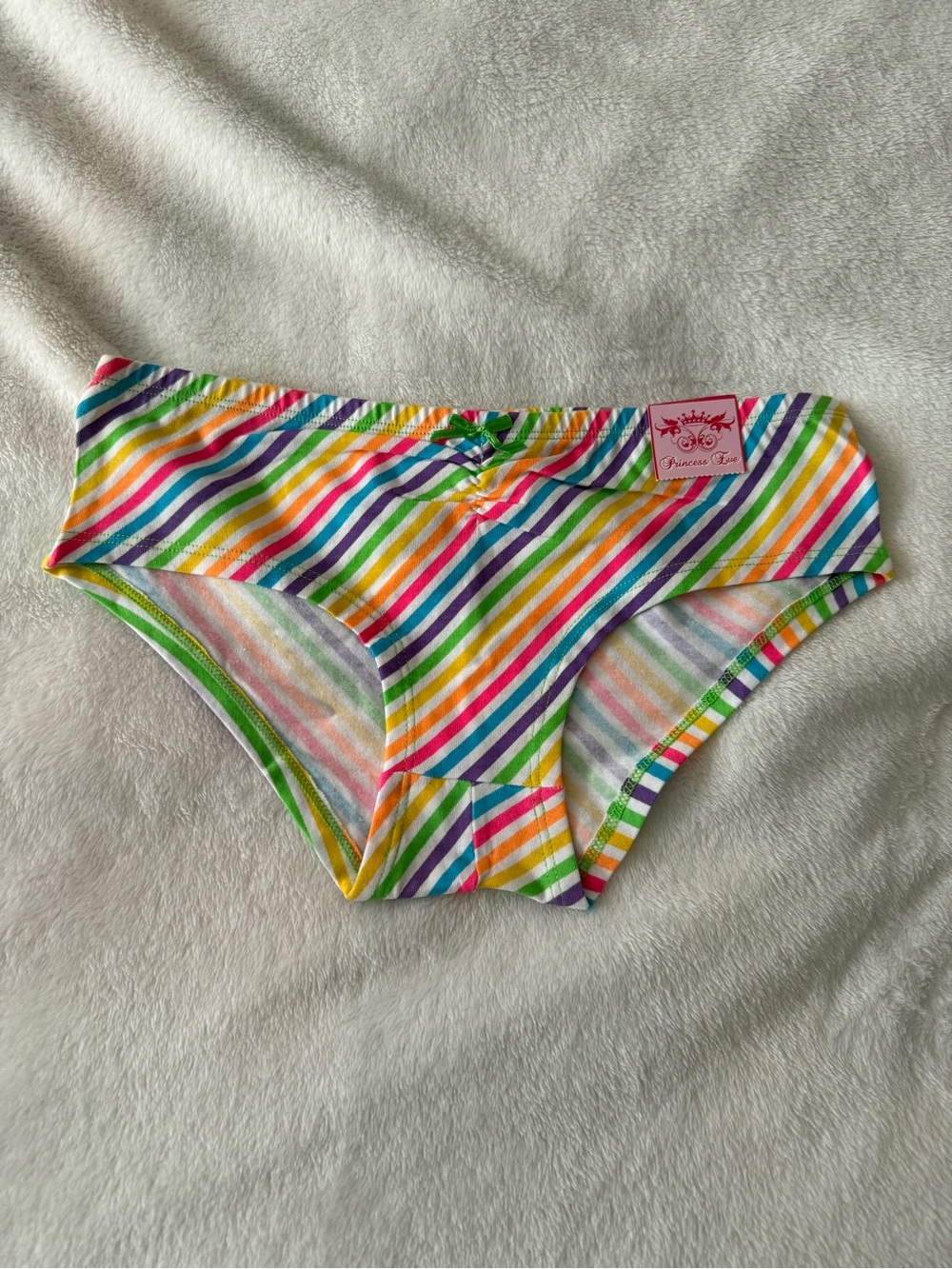 Princess eve Rainbow Striped hipster panties